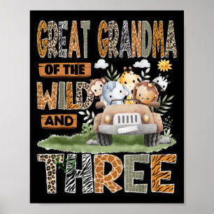 Affiche Grande grand-mère du Far& Trois 3ème anniversa