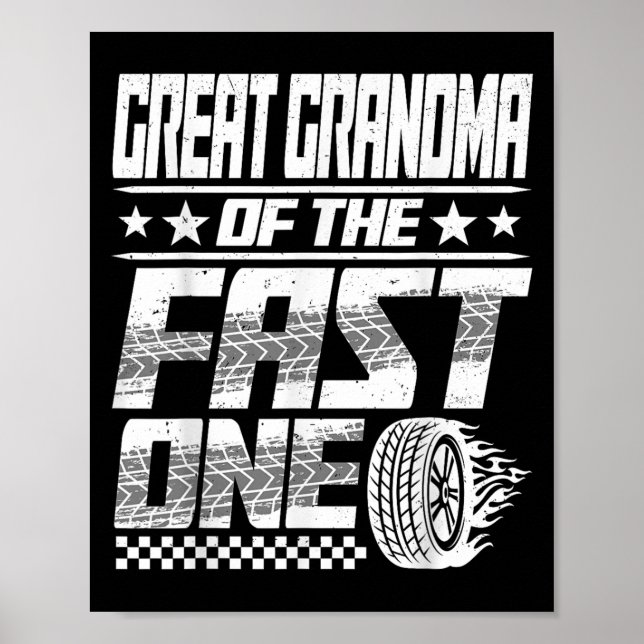 Affiche Grande Grand-Mère Du Fast One Premier Anniversaire (Devant)