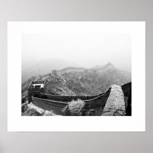 Affiche Grande Muraille avec la neige