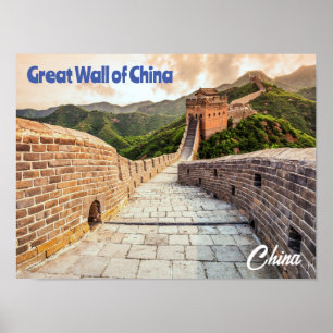 Affiche Grande Muraille de Chine