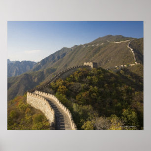 Affiche Grande Muraille de Chine à Mutianyu 2