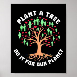 Affiche Grande protection de l'environnement naturel de la