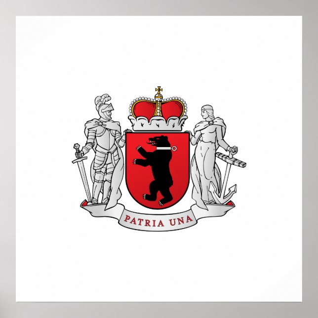 Affiche Grande Samogitie, Lituanie (Devant)