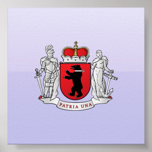 Affiche Grande Samogitie, Lituanie (Devant)