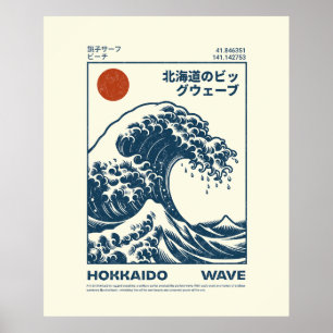 Affiche Grande Vague au large de Kanagawa