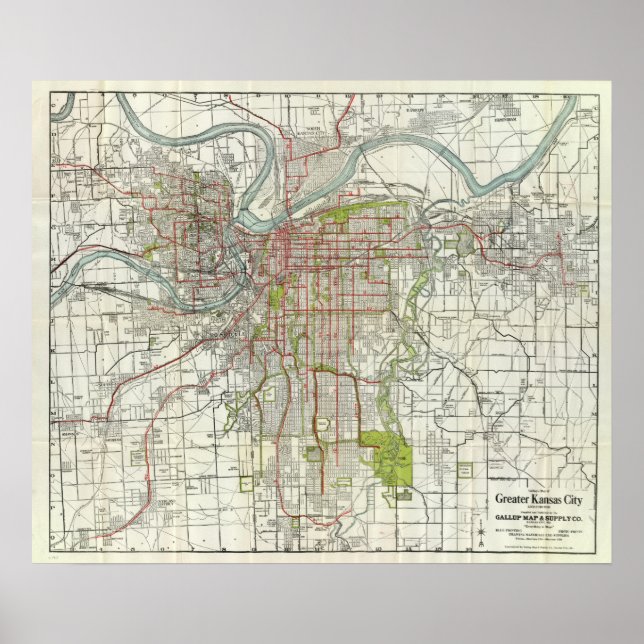 Affiche Grande ville de Kansas (Devant)