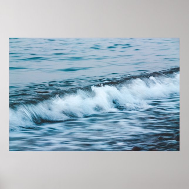 Affiche Grandes ondes d'exposition (Devant)