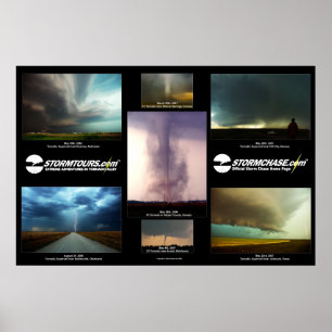 Affiche Grandes tempêtes de Tornado Alley