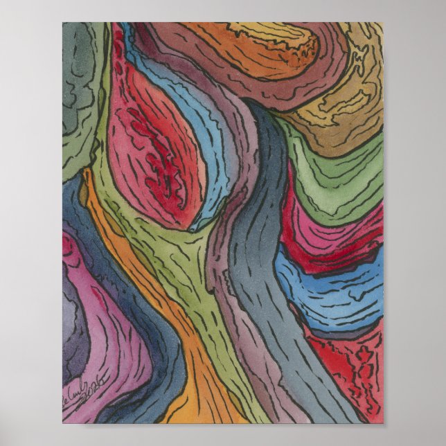 Affiche Grandir de l'intérieur (Devant)