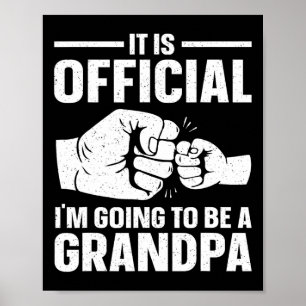 Affiche Grandpa Art Pour Hommes Fête des pères Grand-Paren