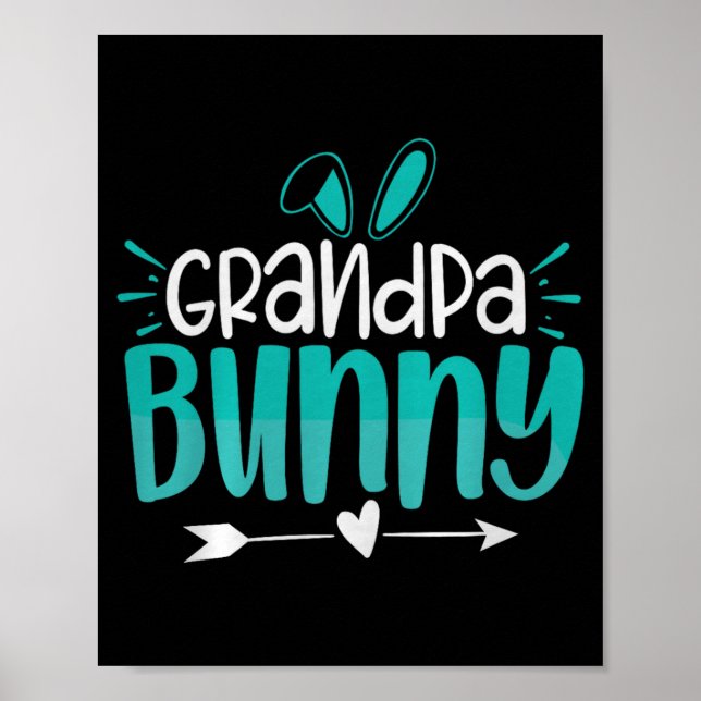 Affiche Grandpa Bunny Premium Tri-blend  (Devant)
