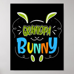 Affiche Grandpa Bunny Premium Tri-blend _1