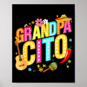 Affiche Grandpacito famille cinq de mayo appariement mexic