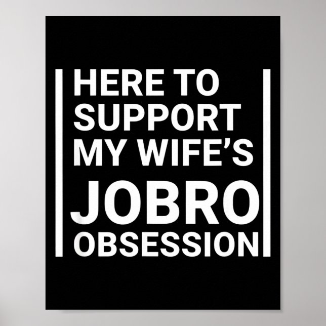 Affiche Grandparent Here To Suprt My Wife's Jobro Obsessio (Devant)