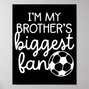 Affiche Grands frères de football plus grand fan de petit 