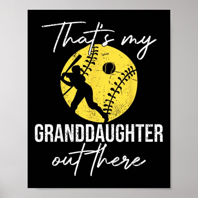 Affiche Grands-parents C'est ma petite-fille là-bas Douce (Devant)