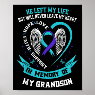 Affiche Grandson Prévention du suicide Memorial Gra