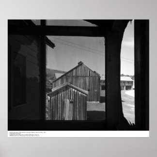 Affiche Grange à travers l'écran de Old Cookhouse, 1962