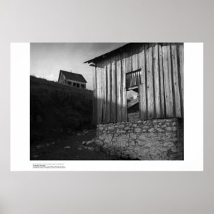 Affiche Grange et pierre, mars 1962