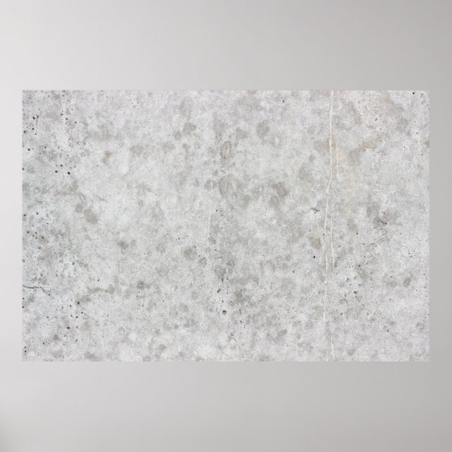 Affiche Grange murale grise en béton (Devant)