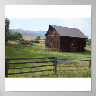 Affiche Granges pittoresques