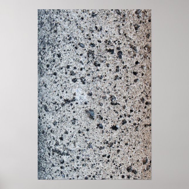 Affiche Granit Tacheté - Texture de Pierre Naturelle (Devant)