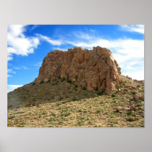 Affiche Grapevine Hills Promontory, Texas