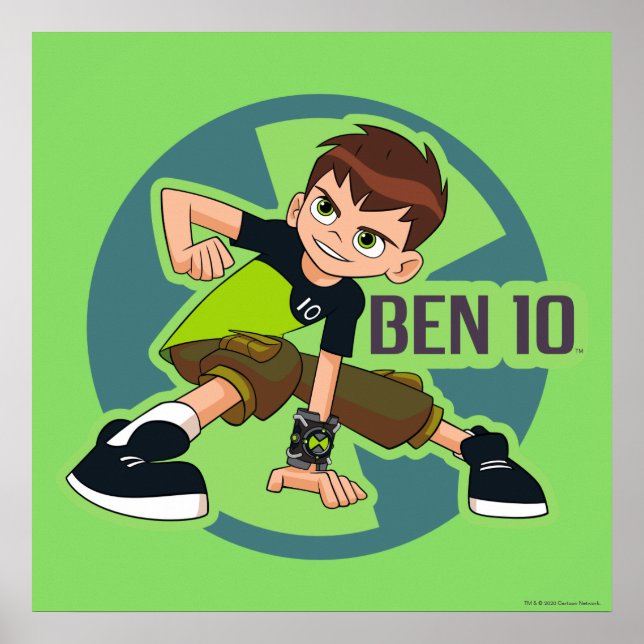 Affiche Graphique de Ben Tennyson Omnitrix (Devant)