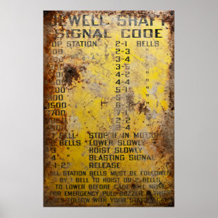 Affiche Graphique de communication de l'arbre de mine