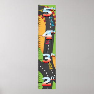 Affiche Graphique de croissance du Grand Prix.