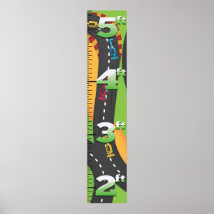 Affiche Graphique de croissance du Grand Prix.