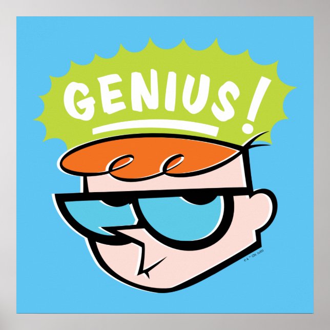 Affiche Graphique de légende Dexter "Genius" (Devant)