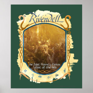 Affiche Graphique de Rivendell