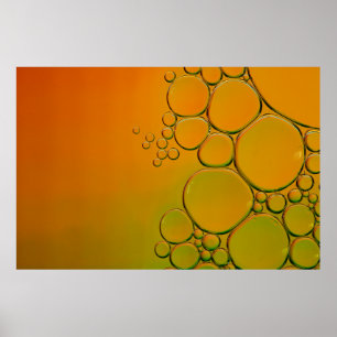 Affiche Graphique de rosée d'eau