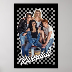 Affiche Graphique du groupe Retro Riverdale