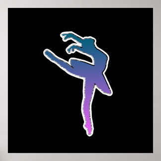 Affiche Graphique Extraordinaire Ballerina