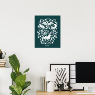 Affiche Graphique Filigree de Patronum d'Expecto