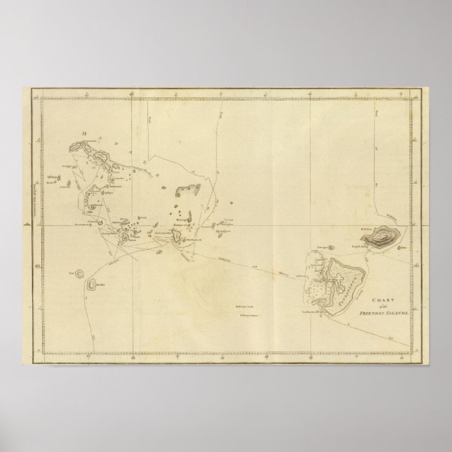 Affiche Graphique Îles conviviales (Devant)