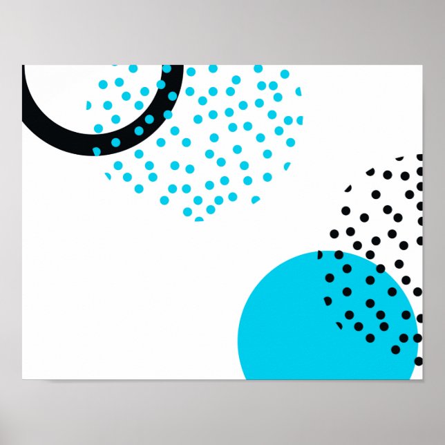 Affiche Graphique moderne, simple, tendance, en cercle urb (Devant)