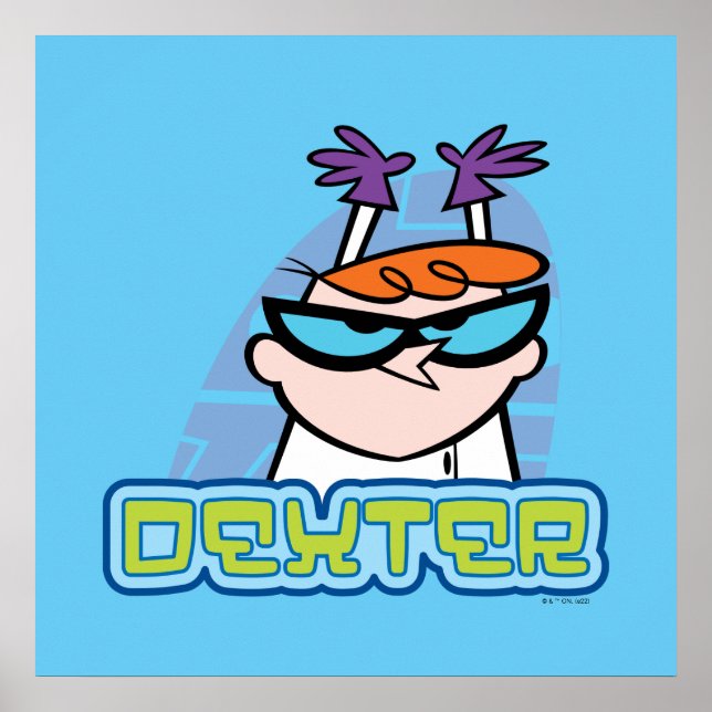 Affiche Graphique Nom du caractère de Dexter (Devant)