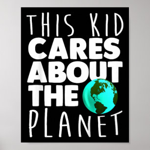 Affiche Graphique sur le changement climatique De l'enviro