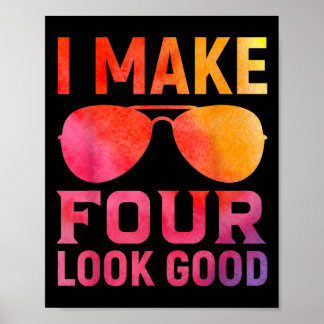 Affiche Graphiques de devis Anniversaires de enfants de 4 