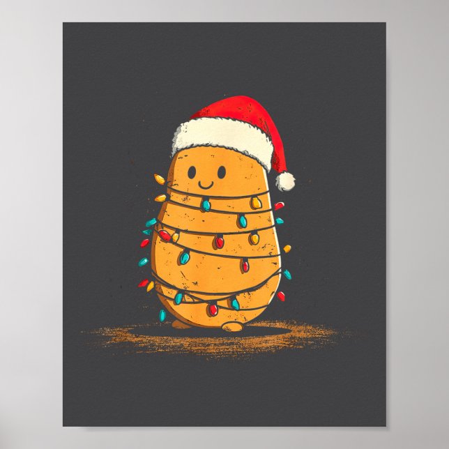 Affiche Graphiques de Noël drôles de tatouage pour amateur (Devant)