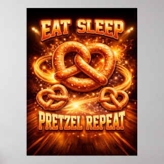 Affiche Graphisme de Bretzel Fougueux