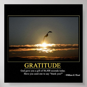 Affiche Gratitude