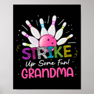 Affiche Grattez-Vous Une Grand-Mère Amusante De L'Annivers