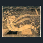 Affiche Grave Art Nouveau vintage où est ta victoire<br><div class="desc">Illustration vintage Art Nouveau Jugend - Oh Grave Où est ta victoire - Alphonse Mucha 1892</div>