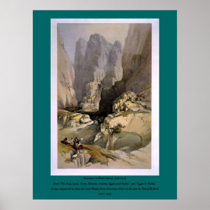 Affiche Gravé sur pierre par Louis Haghe