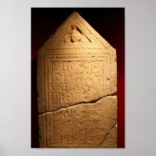 Affiche Gravestone romaine