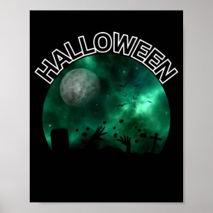 Affiche Graveyard Lune Escape Wall Art